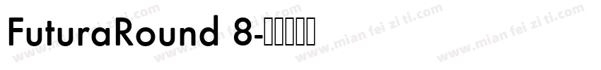 FuturaRound 8字体转换